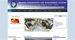 Desktop Screenshot of mems.edu.in