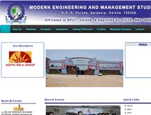 Tablet Screenshot of mems.edu.in